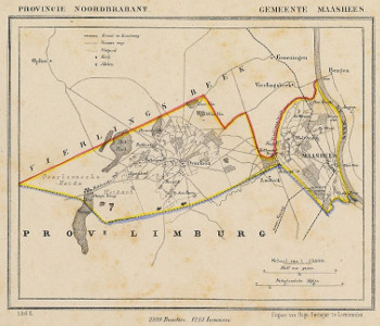 Gemeente Maashees 1865