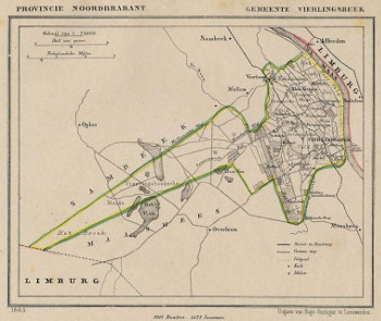 Gemeente Vierlingsbeek 1865